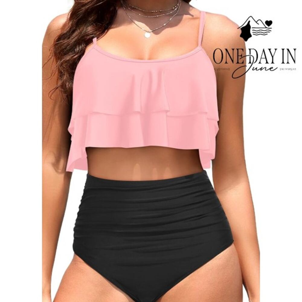 Tempt Me Off Shoulder Bikini Swimsuit Size M